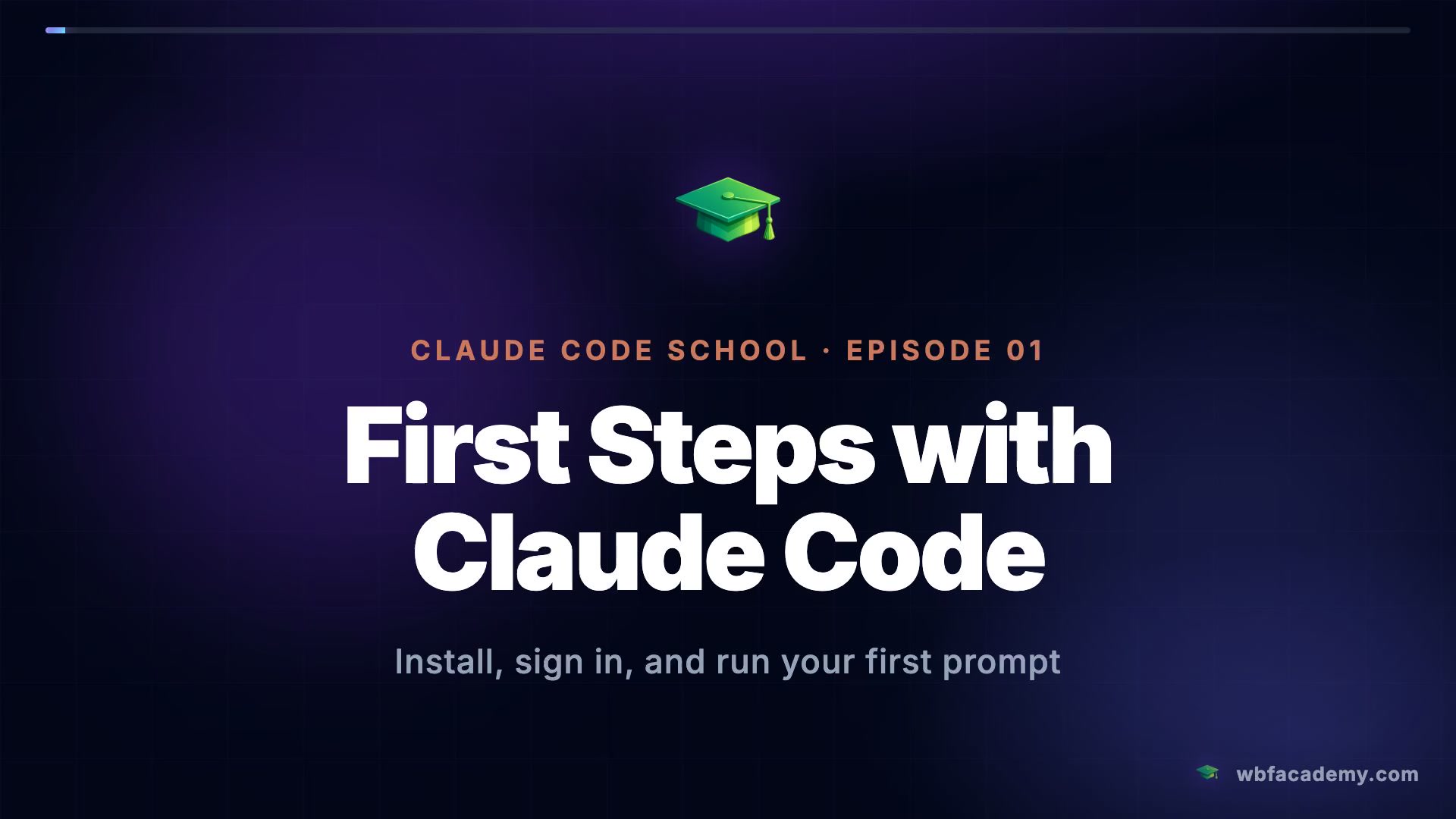 First Steps with Claude Code