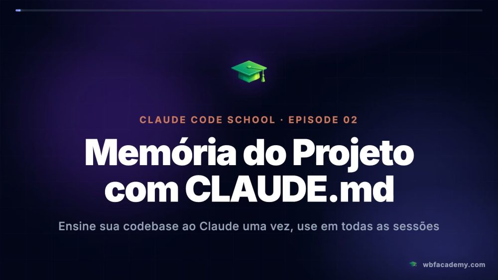 Memória do Projeto com CLAUDE.md