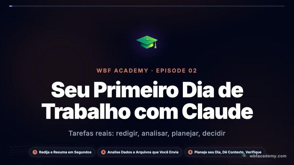Seu Primeiro Dia de Trabalho com Claude