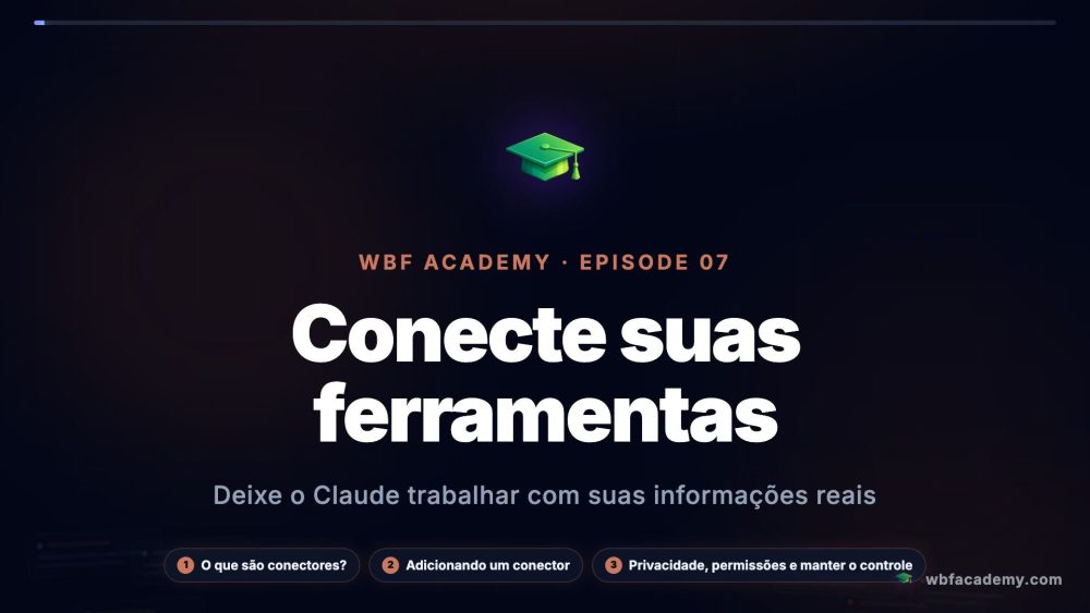 Conecte suas ferramentas