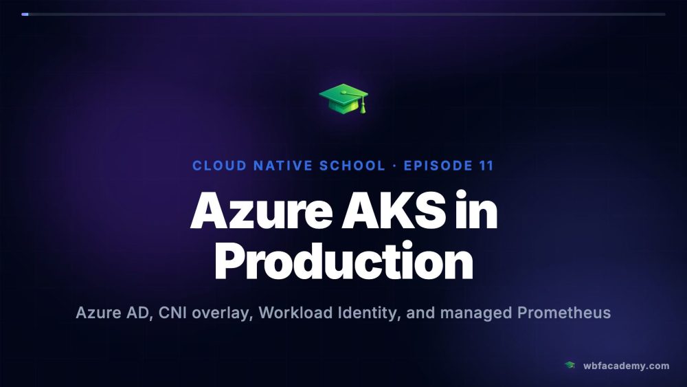Azure AKS in Production
