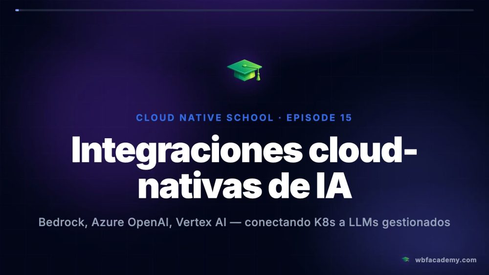 Integraciones cloud-nativas de IA