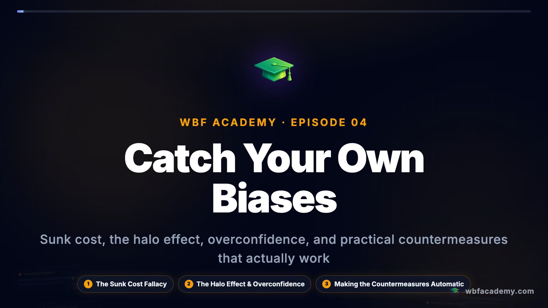 Catch Your Own Biases