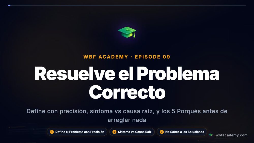 Resuelve el Problema Correcto