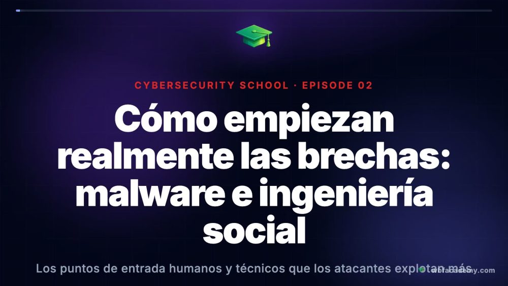 Cómo empiezan realmente las brechas: malware e ingeniería social