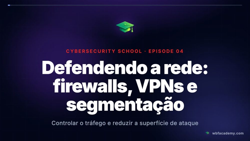 Defendendo a rede: firewalls, VPNs e segmentação