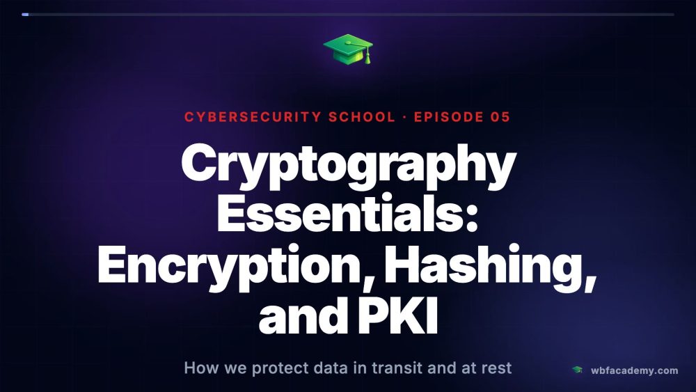 Cryptography Essentials: Encryption, Hashing, and PKI