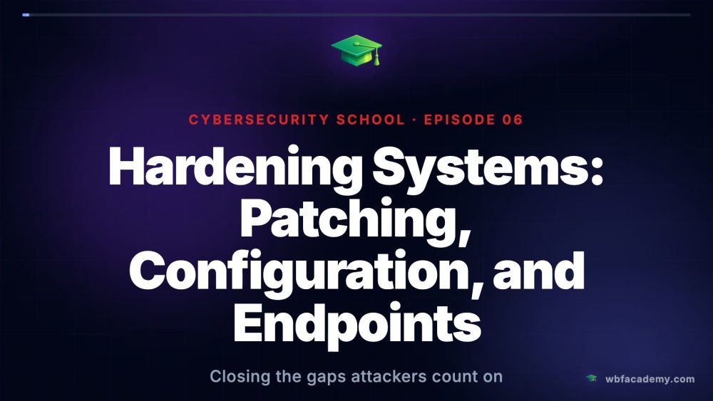 Hardening Systems: Patching, Configuration, and Endpoints