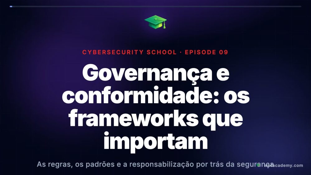 Governança e conformidade: os frameworks que importam