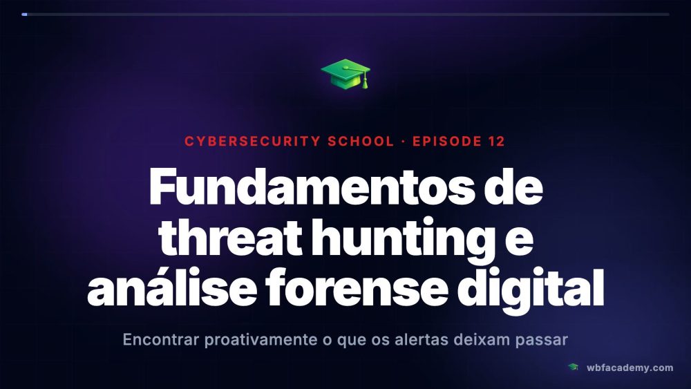 Fundamentos de threat hunting e análise forense digital