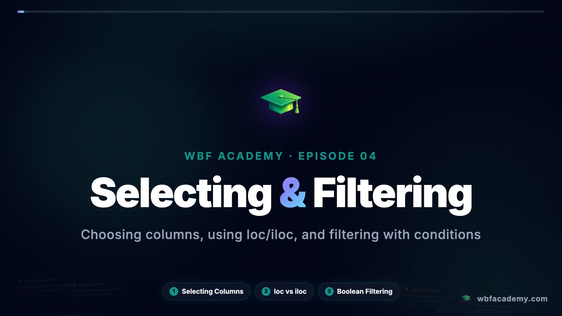 Selecting & Filtering
