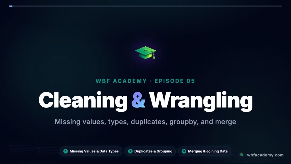 Cleaning & Wrangling