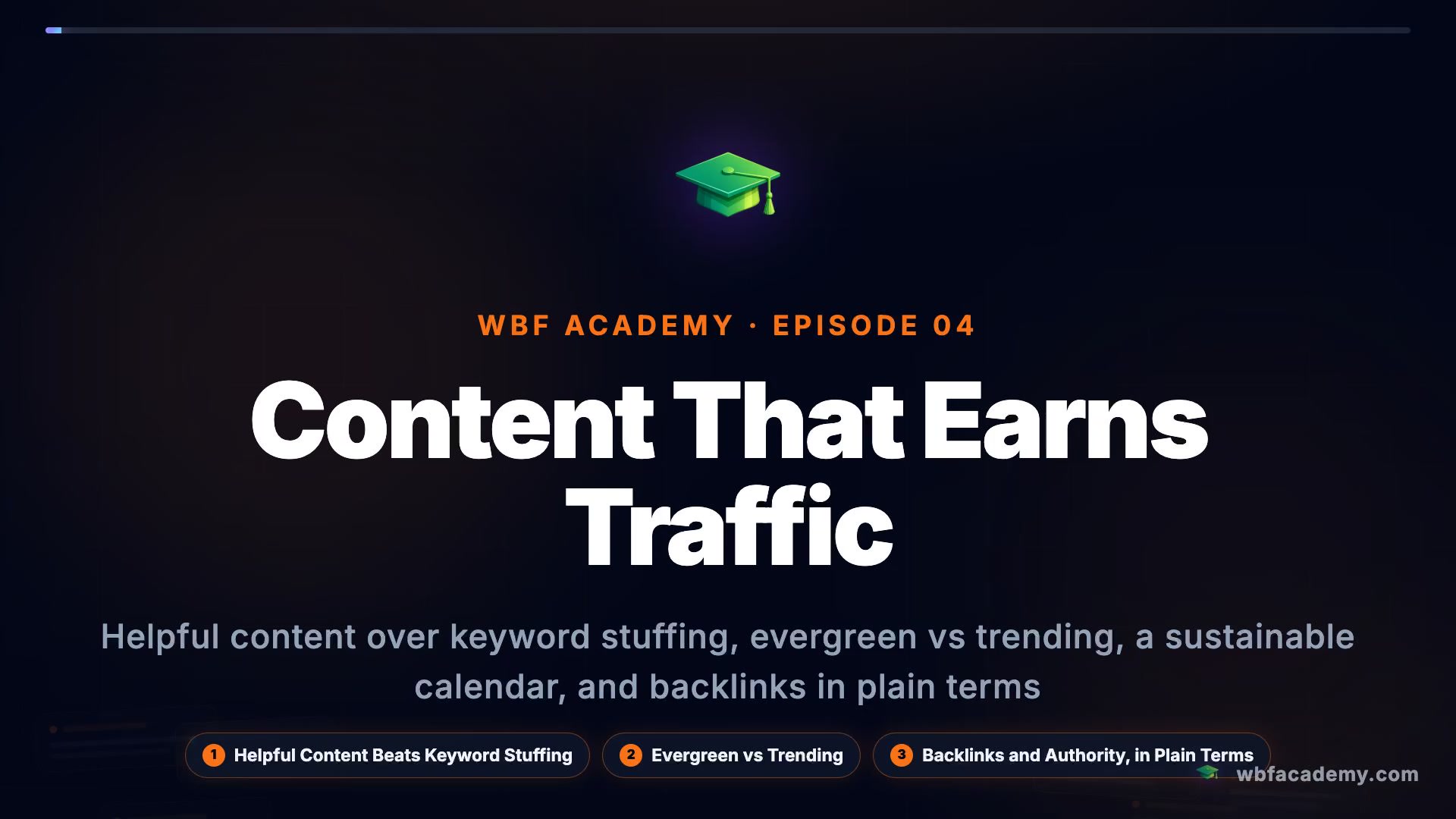 Content That Earns Traffic