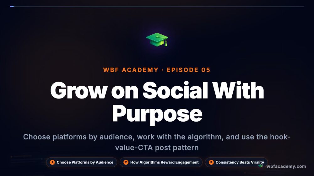Grow on Social With Purpose
