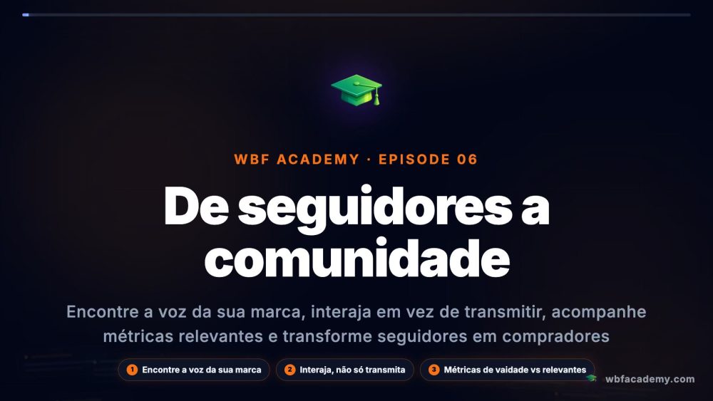 De seguidores a comunidade