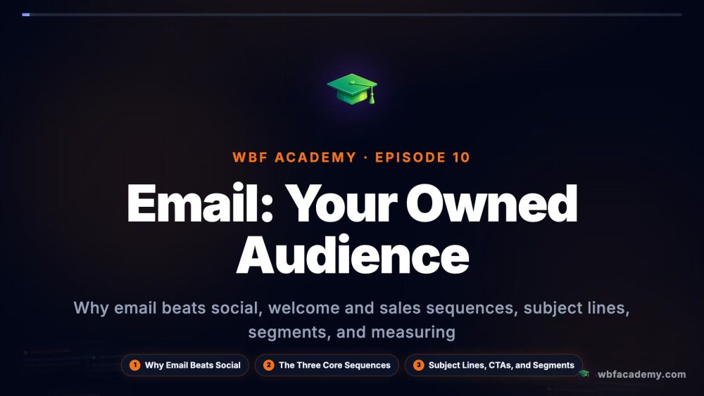 Email: Your Owned Audience