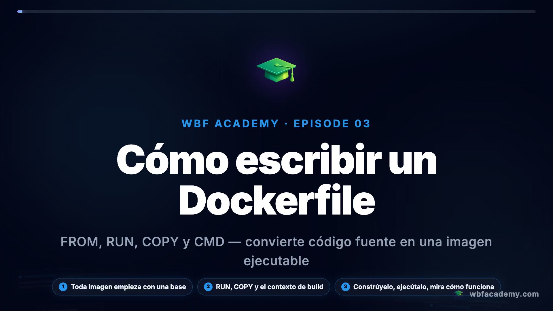 Cómo escribir un Dockerfile