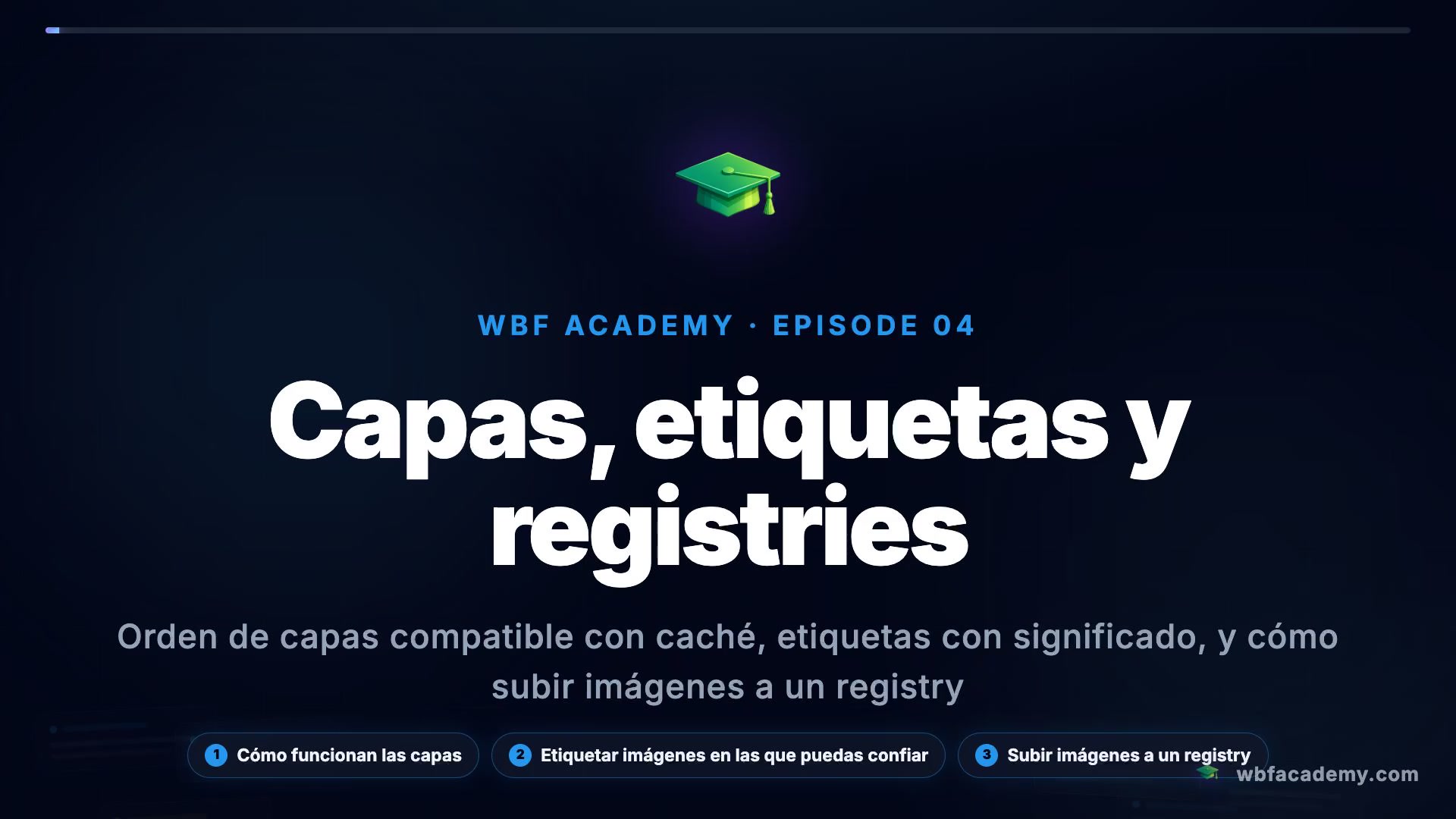 Capas, etiquetas y registries