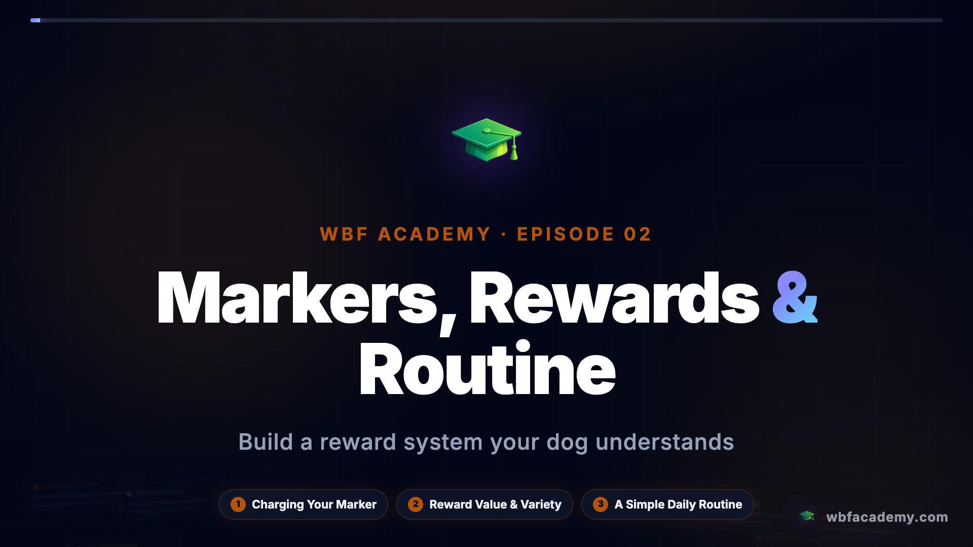 Markers, Rewards & Routine