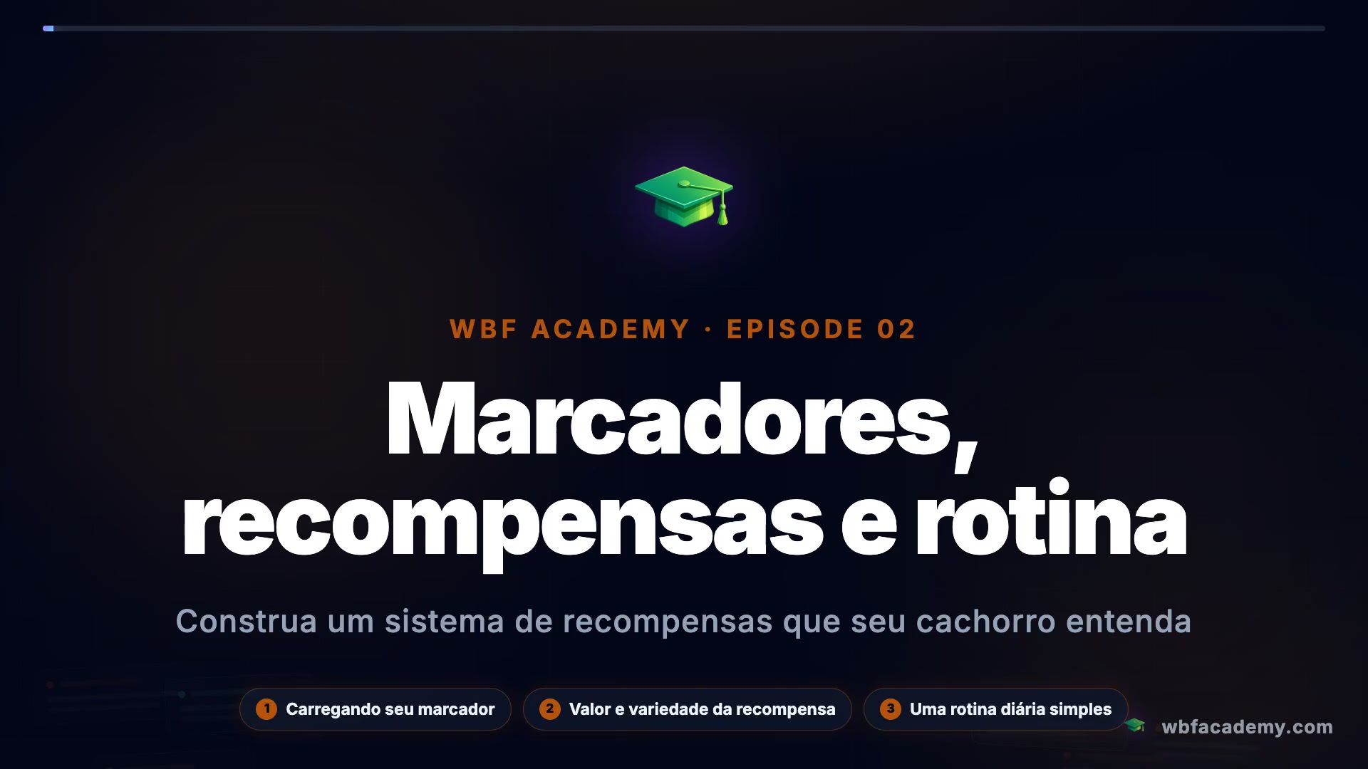 Marcadores, recompensas e rotina