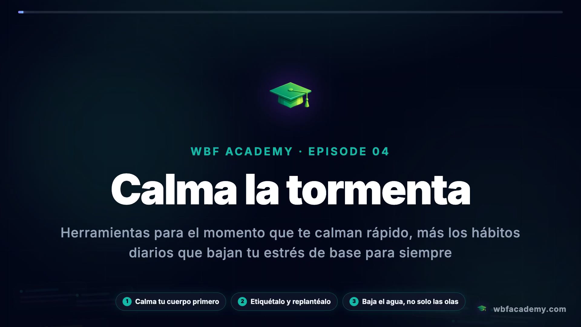 Calma la tormenta