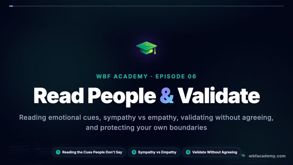 Read People & Validate