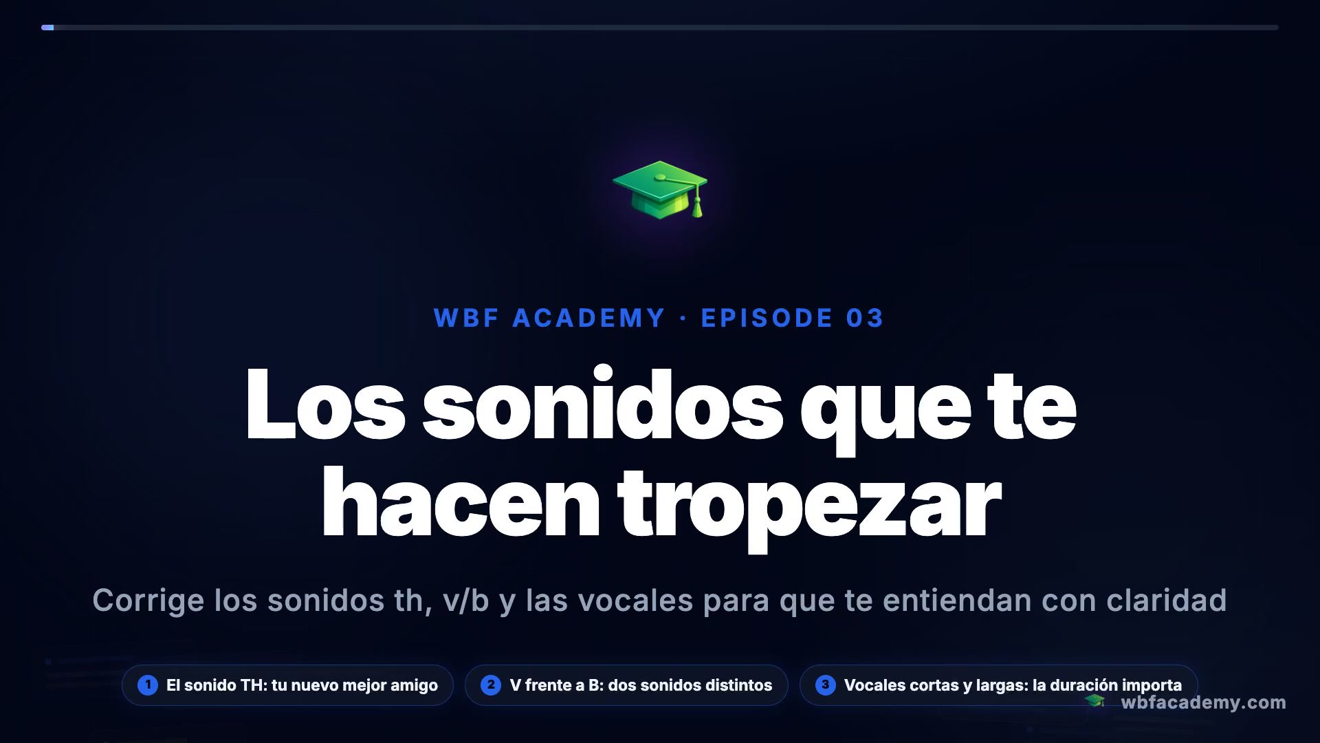 Los sonidos que te hacen tropezar
