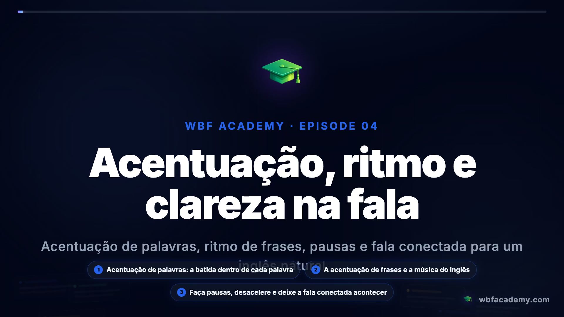 Acentuação, ritmo e clareza na fala