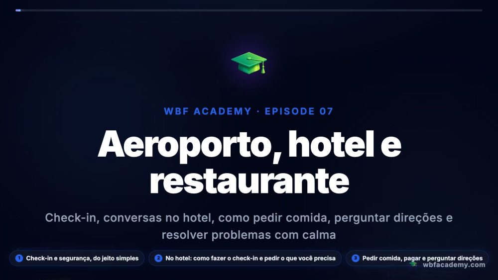 Aeroporto, hotel e restaurante
