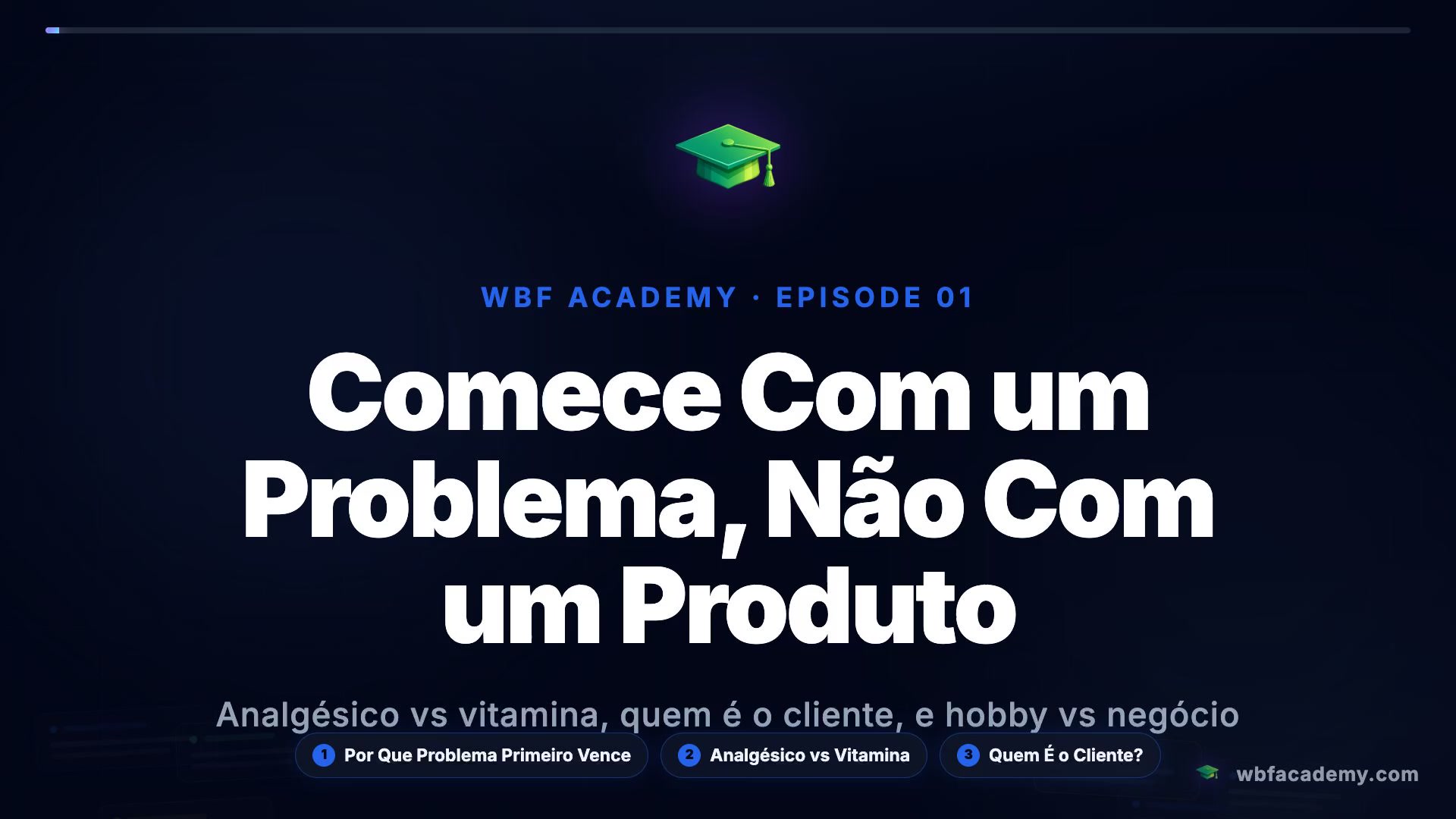 Comece Com um Problema, Não Com um Produto