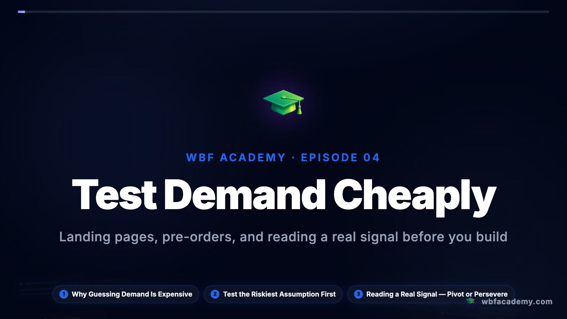 Test Demand Cheaply
