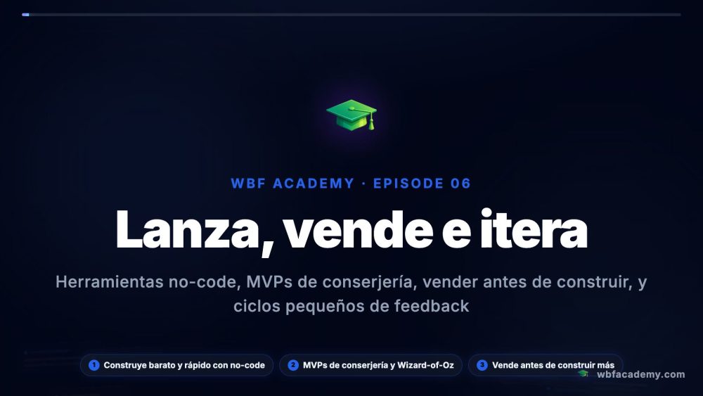 Lanza, vende e itera