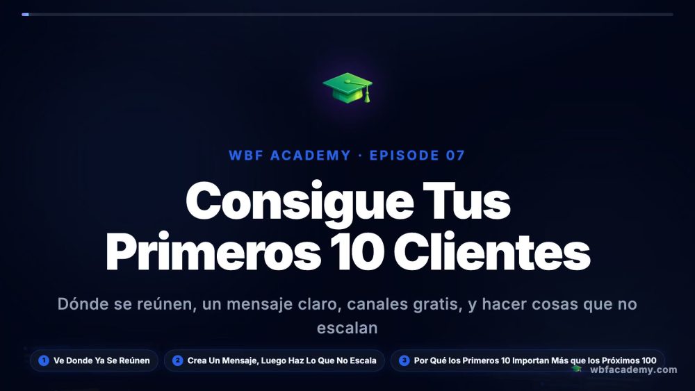 Consigue Tus Primeros 10 Clientes