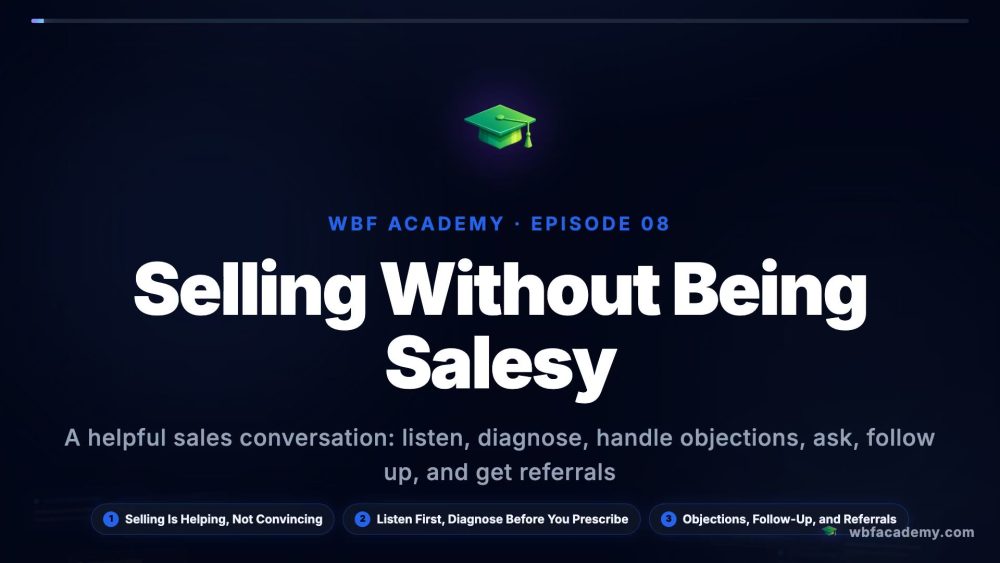 Selling Without Being Salesy