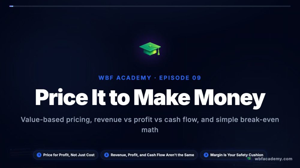 Price It to Make Money