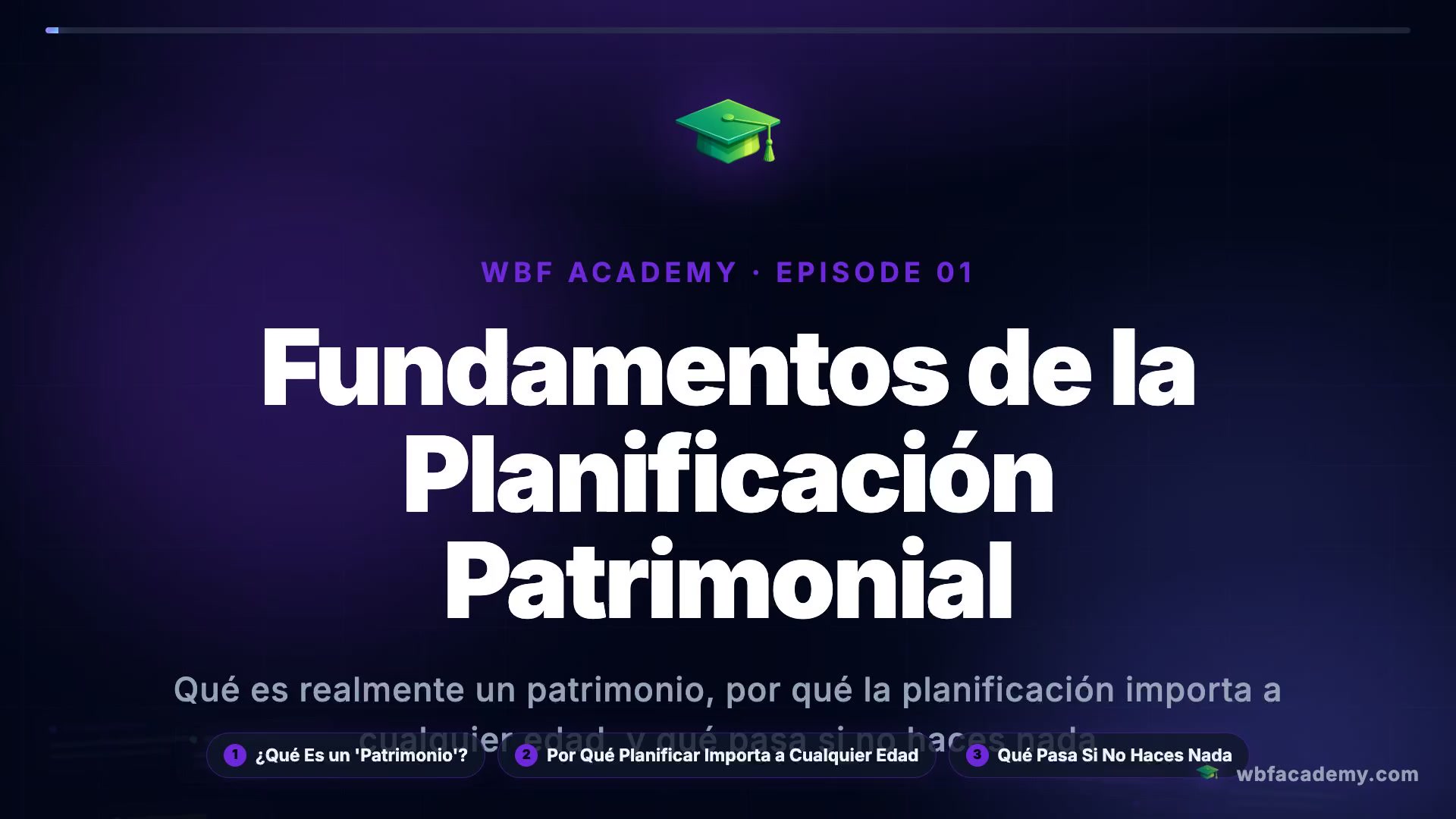 Fundamentos de la Planificación Patrimonial