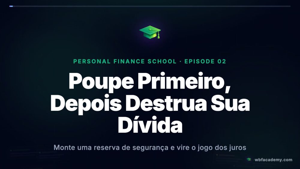 Poupe Primeiro, Depois Destrua Sua Dívida