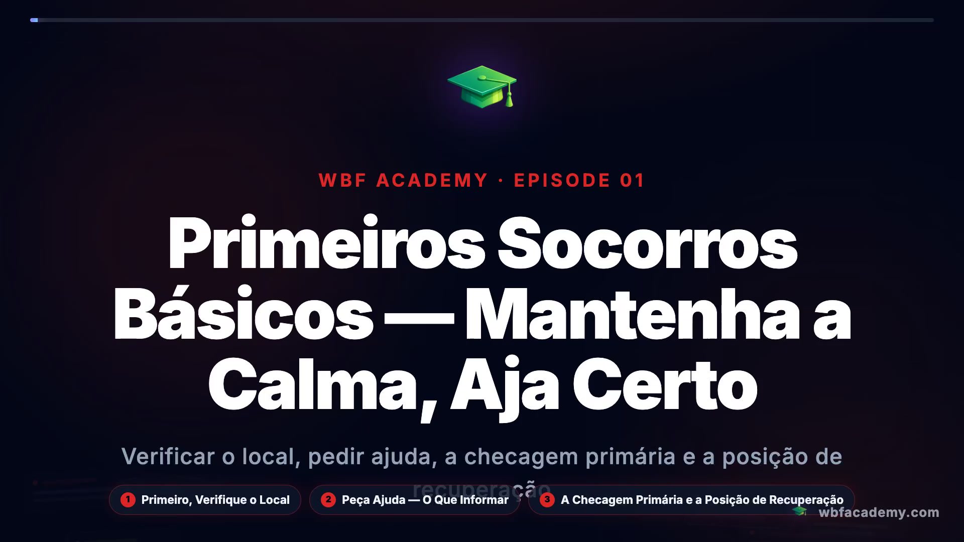 Primeiros Socorros Básicos — Mantenha a Calma, Aja Certo