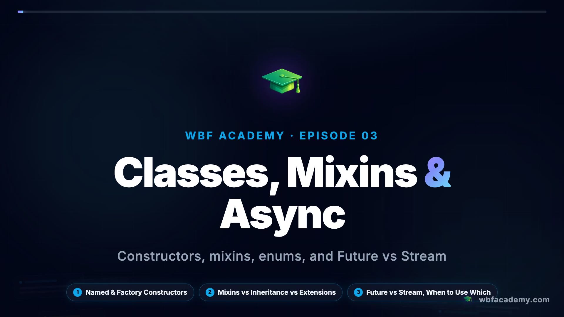 Classes, Mixins & Async