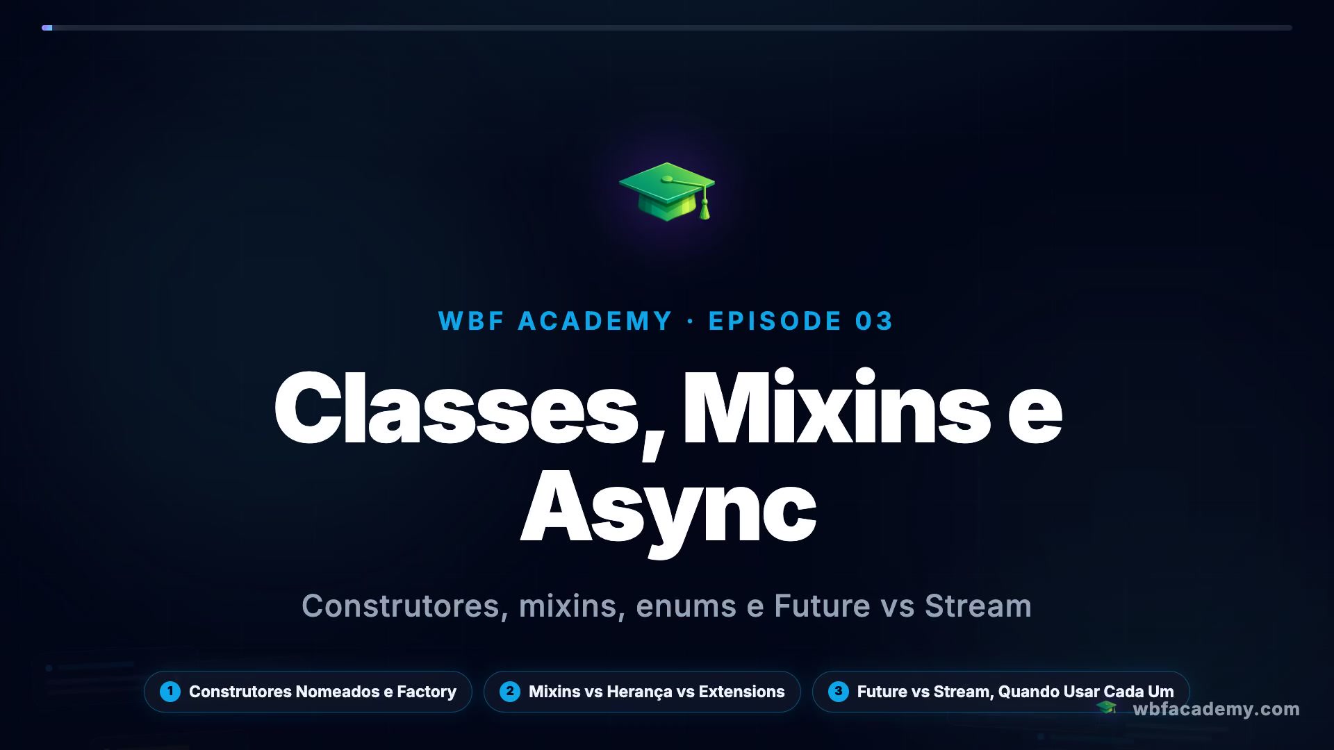 Classes, Mixins e Async