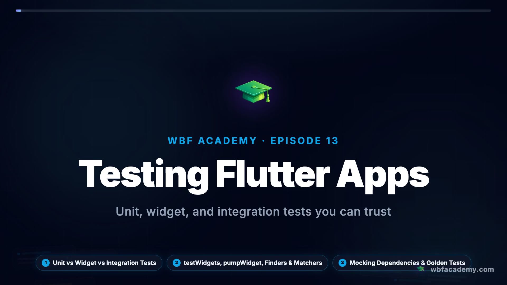 Testing Flutter Apps