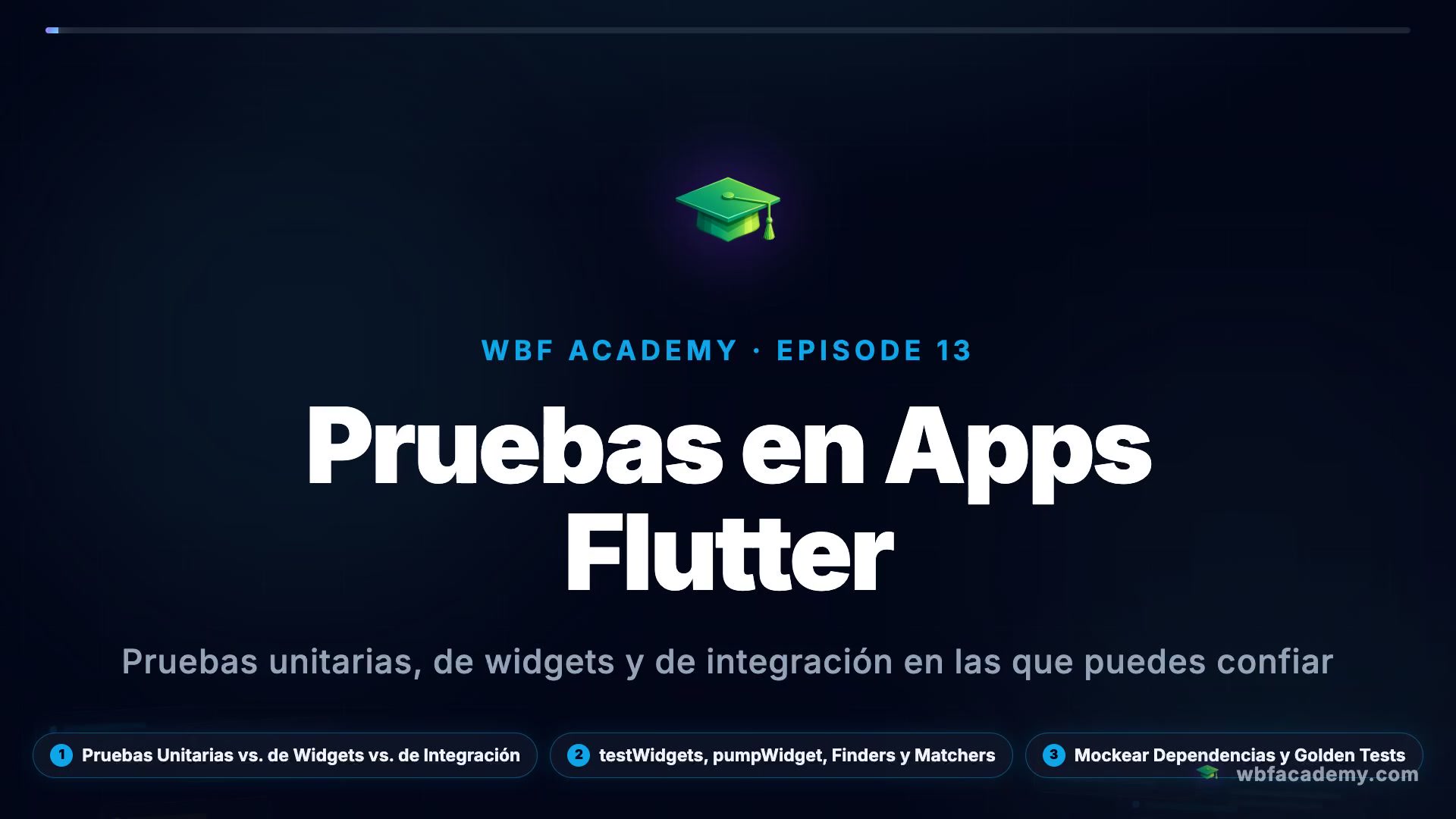 Pruebas en Apps Flutter