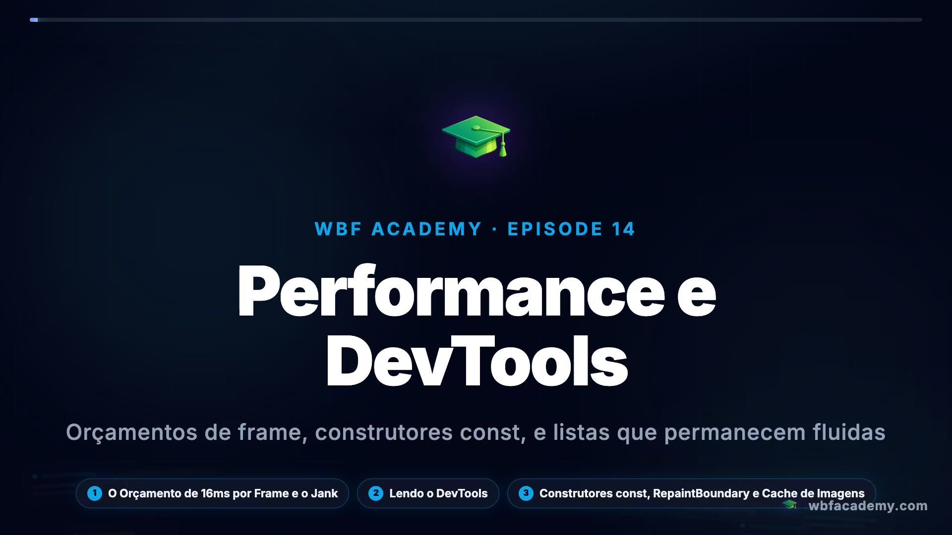 Performance e DevTools