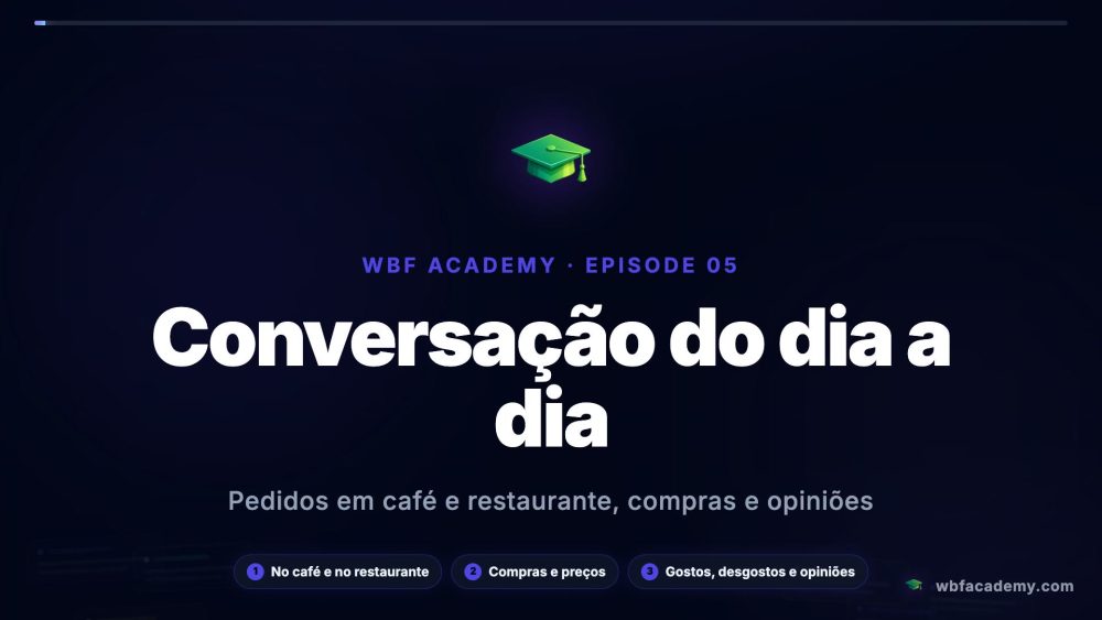 Conversação do dia a dia