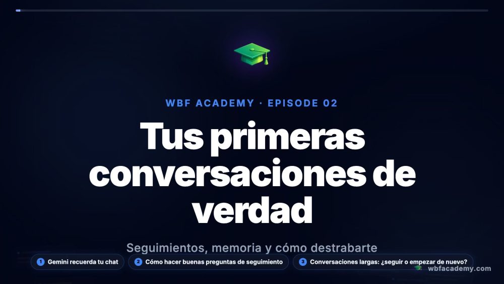 Tus primeras conversaciones de verdad