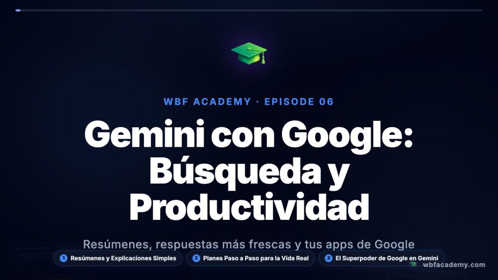 Gemini con Google: Búsqueda y Productividad