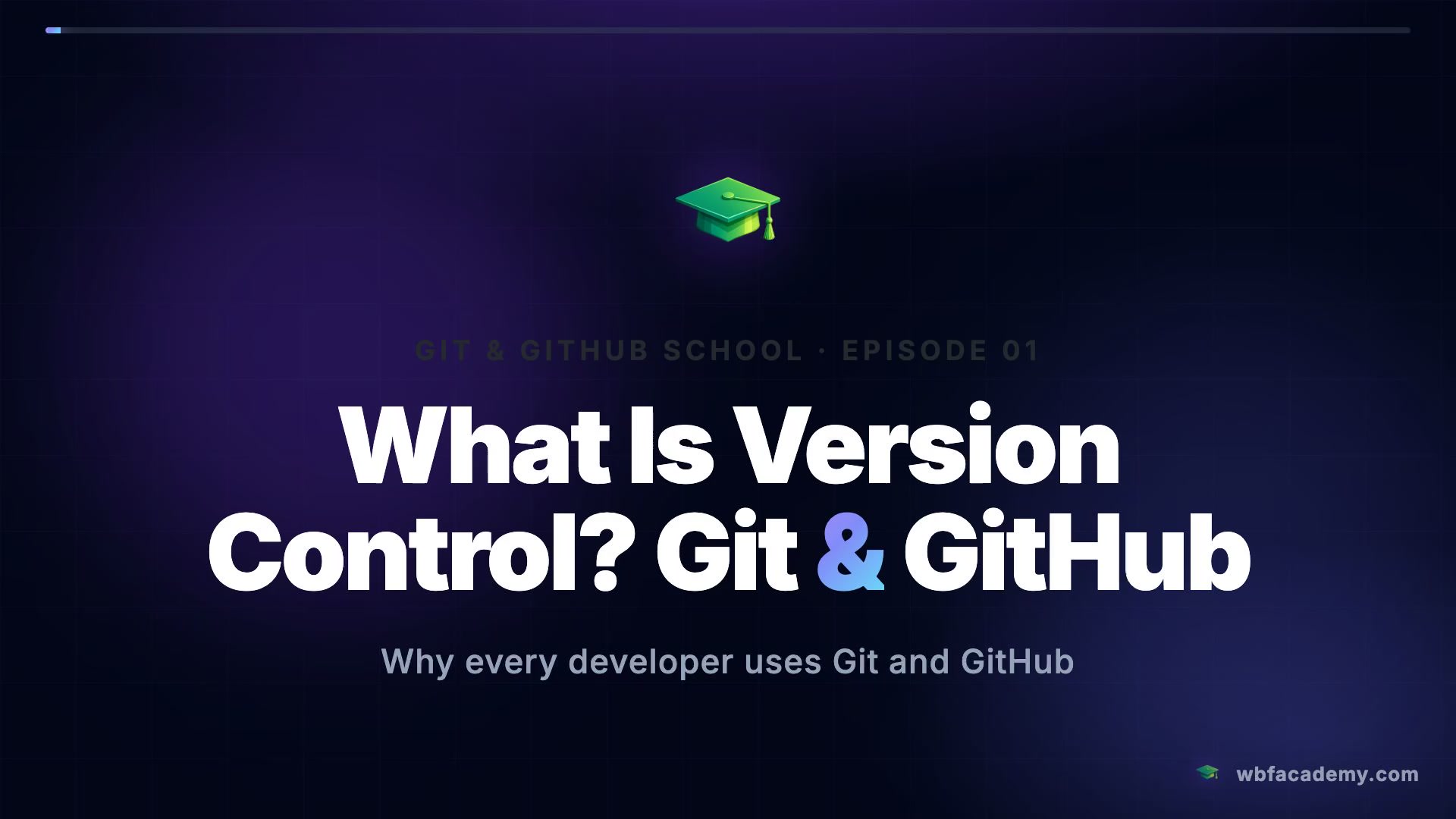 What Is Version Control? Git & GitHub