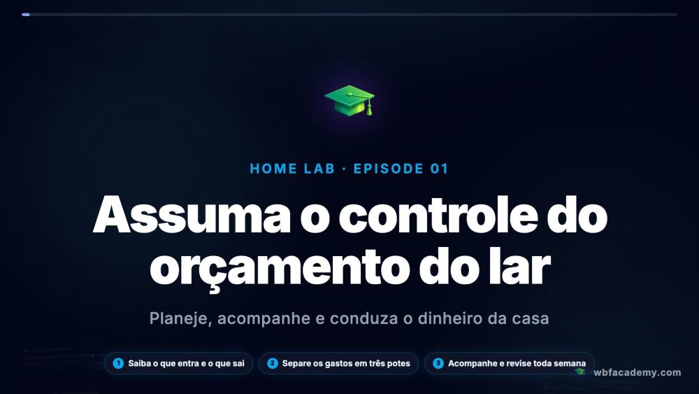 Assuma o controle do orçamento do lar