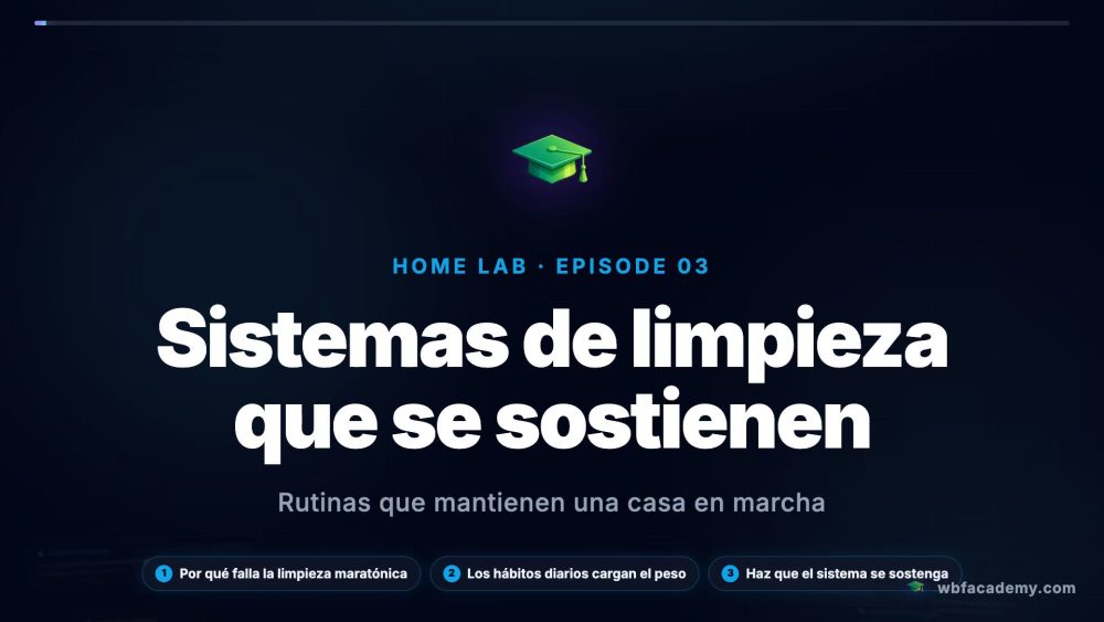 Sistemas de limpieza que se sostienen