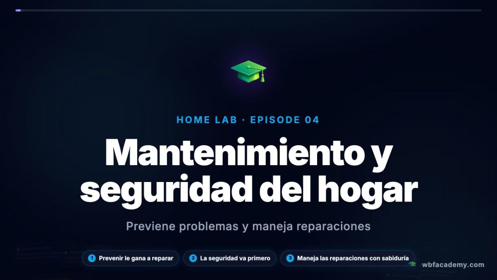 Mantenimiento y seguridad del hogar